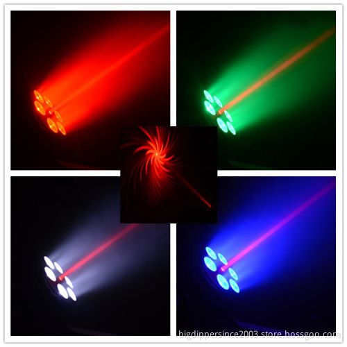 shenzhen good price Led Mini Moving Head Laser Light green Laser 6*8w Rgbw 4in 1 Led Ktv Bar Night Club Light